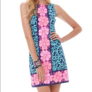 Lilly Pulitzer Delia shift - Bright Navy Fountain
